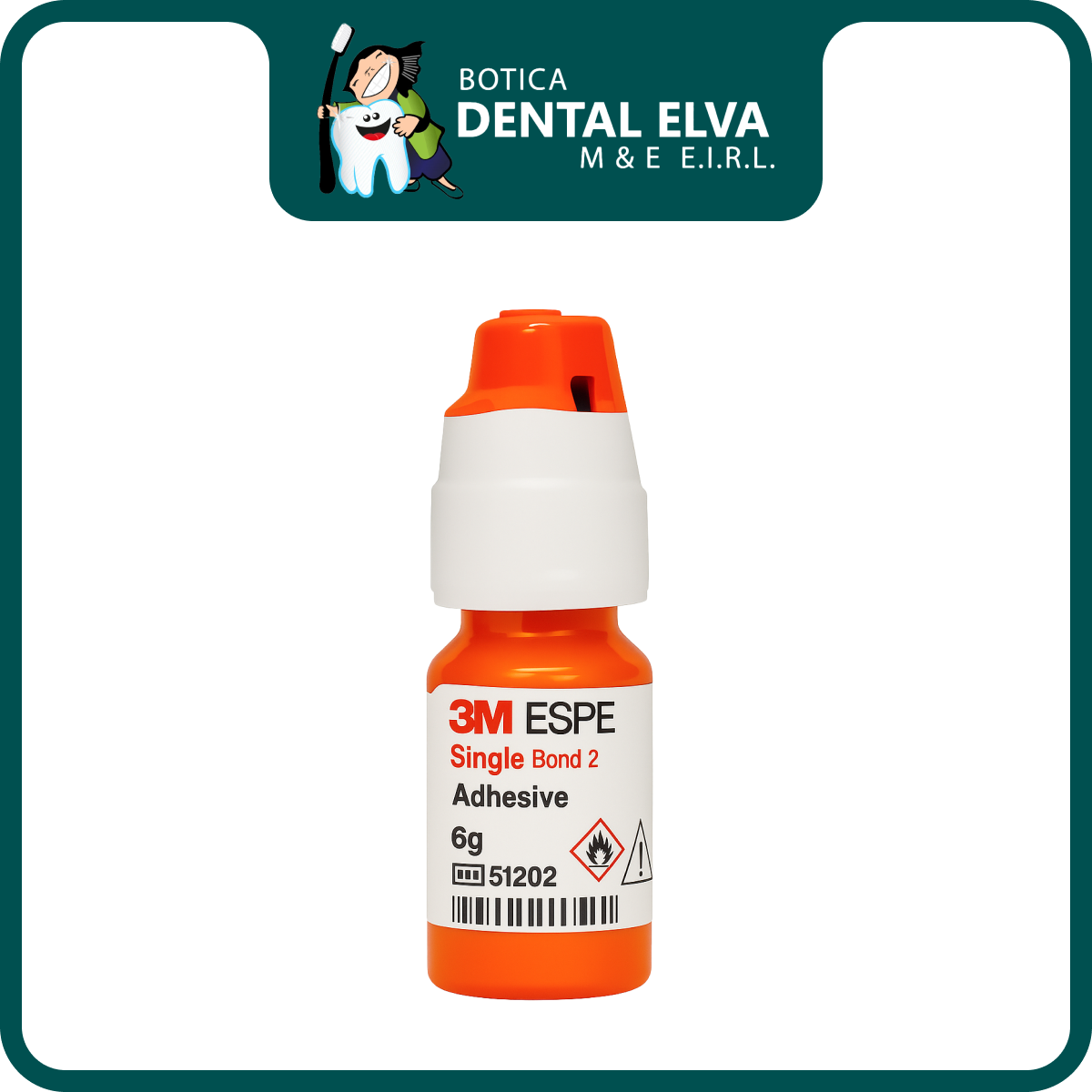 Adhesivo 3M Single Bond 6g - boticadentalelva.com