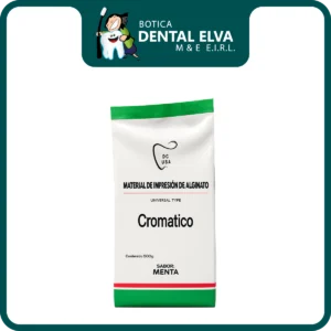 Alginato Cromático Dental Sabor Menta 500 g