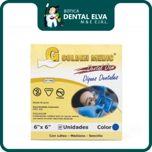 Dique de Goma 6x6 Golden Medic