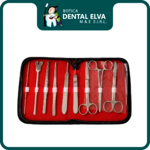 Estuche de Disección x 9 Piezas