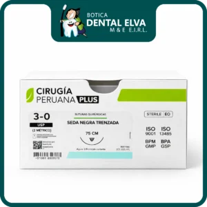 Seda negra 3-0 TC 20 Cirugía Peruana