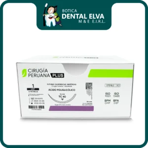 Hilo de sutura Ácido Poliglicólico CAJAX24UND