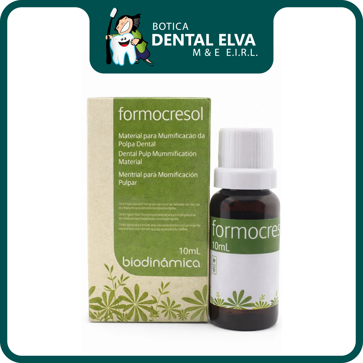 Formocresol Biodinámica - Medicamento para Terapia Pulpar